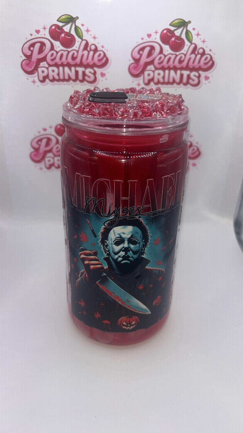 Michael Myers Blood Drip Tumbler