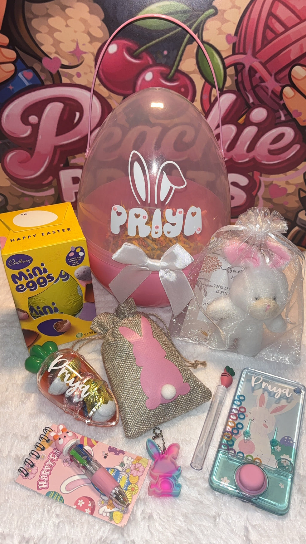 Personalised Jumbo Easter Egg Bundle