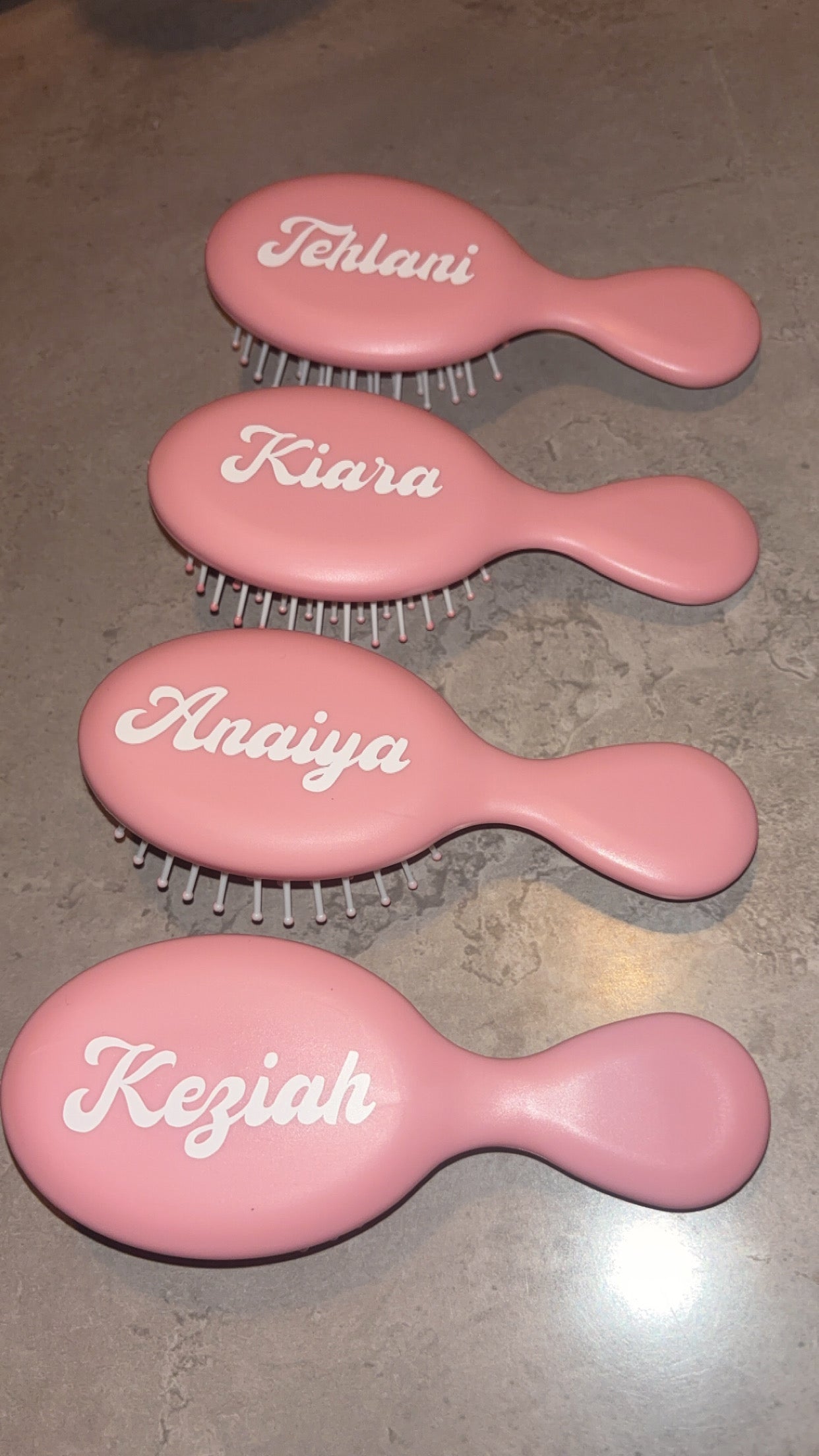 Personalised Pamper Hair Brush