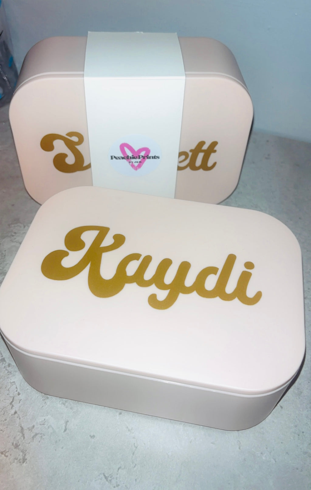 Permanent Vinyl Personalised Names