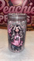 ‘Hot Mess - Embrace The Chaos’ 16oz scatter diamond tumbler
