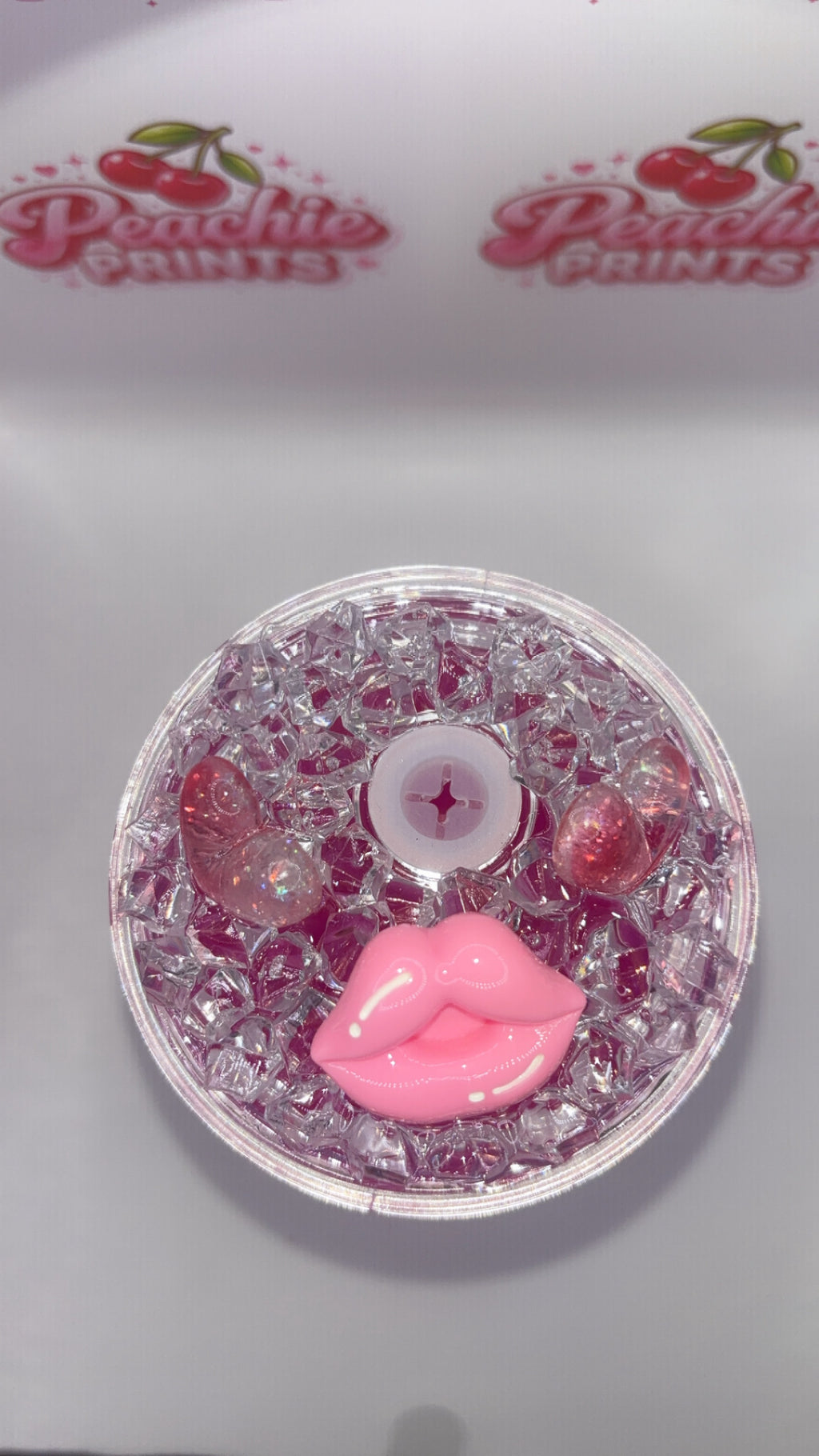 Pink as F*ck Snowglobe Tumbler
