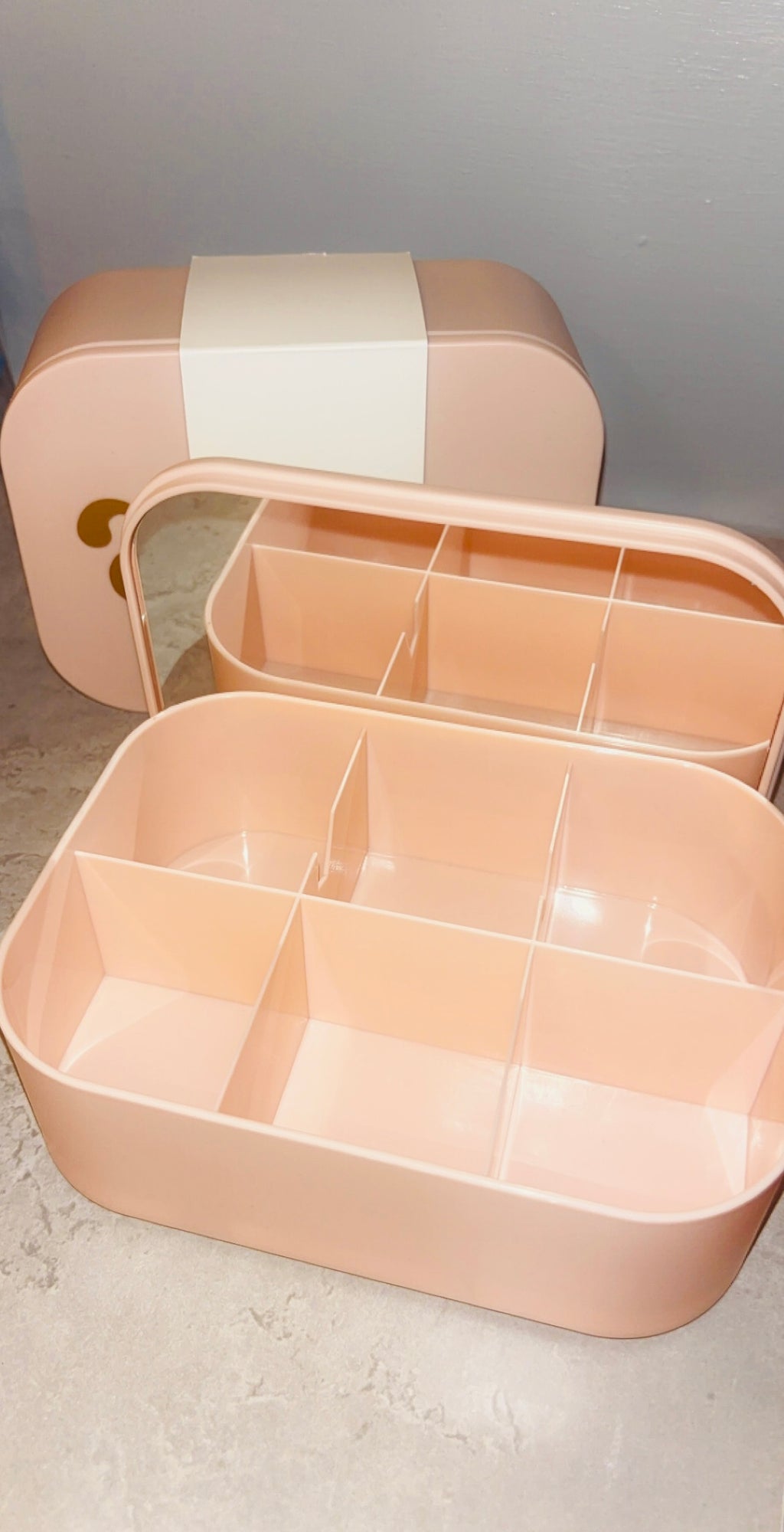 Personalised Storage Mirror Container