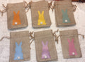Personalised Easter Bunny Linen Bags
