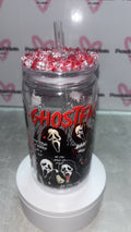 Ghostface Blood Drip Lid 16oz Tumbler 🩸