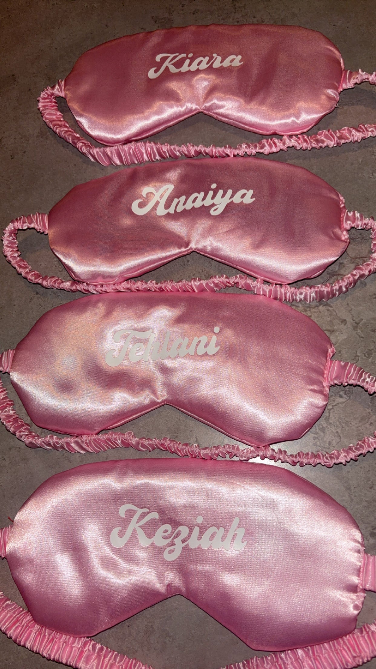 Personalised Silk Sleep Mask