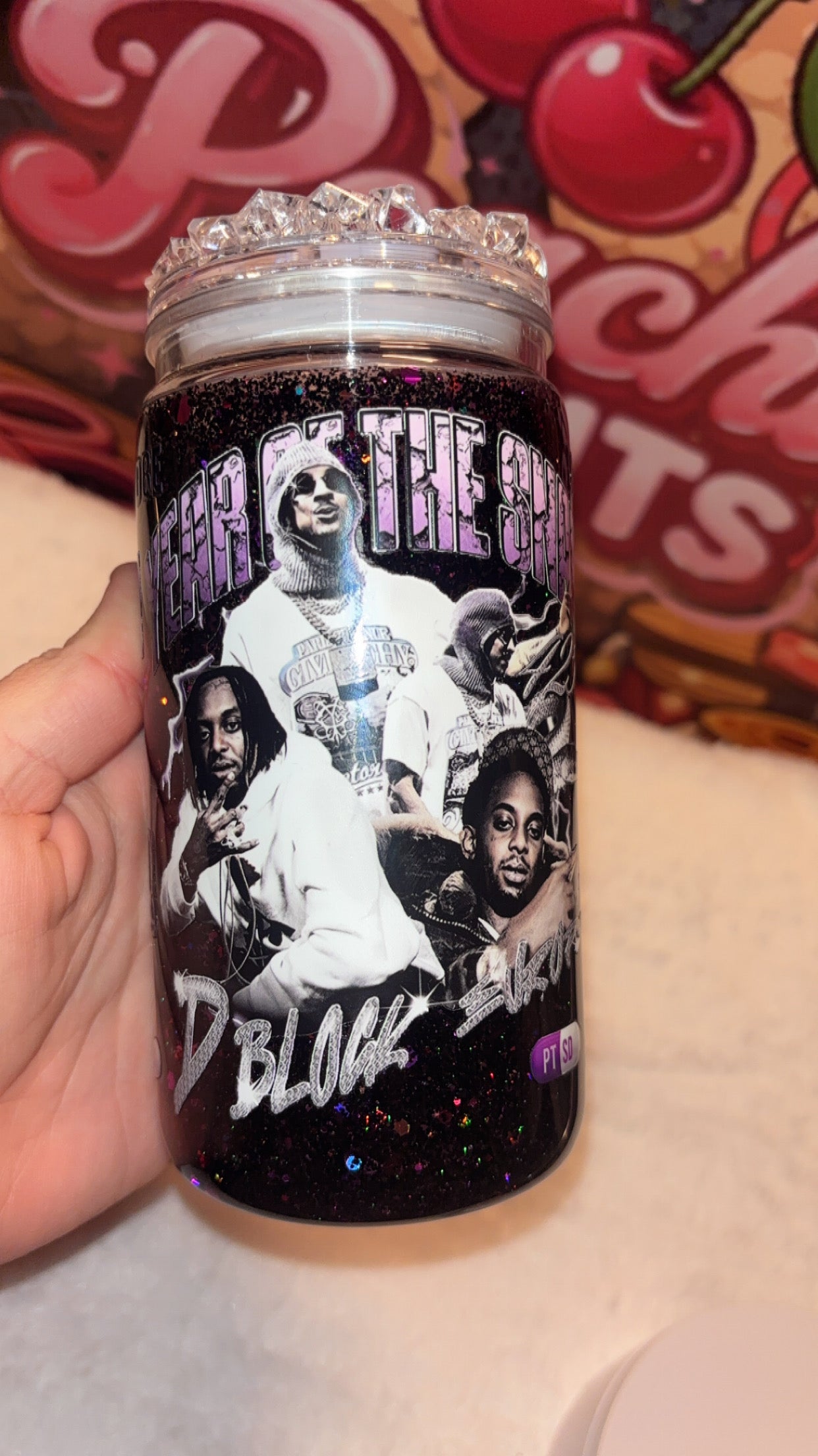 D Block Europe Snowglobe Tumbler *DISCOUNTED*