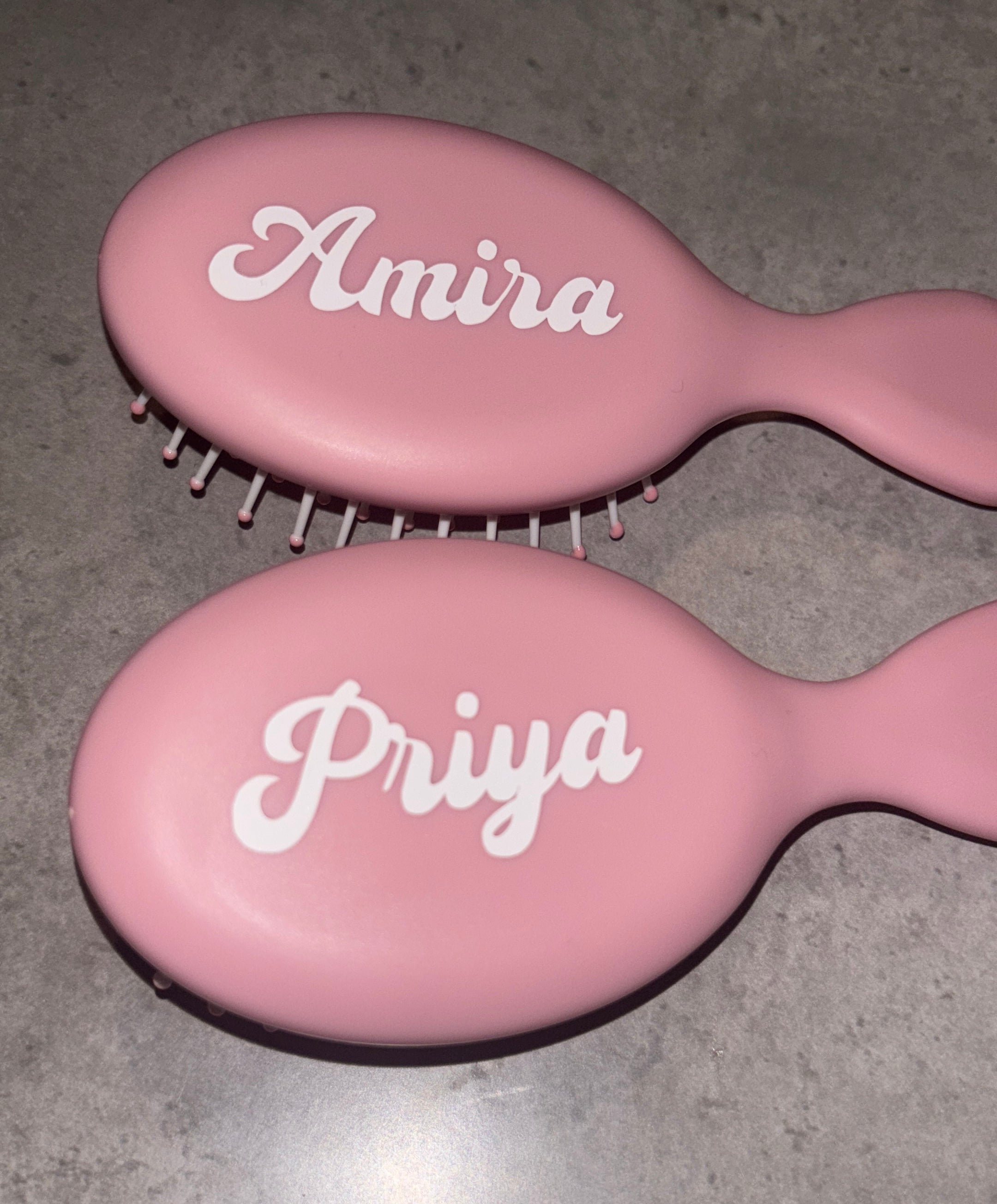 Personalised Pamper Hair Brush