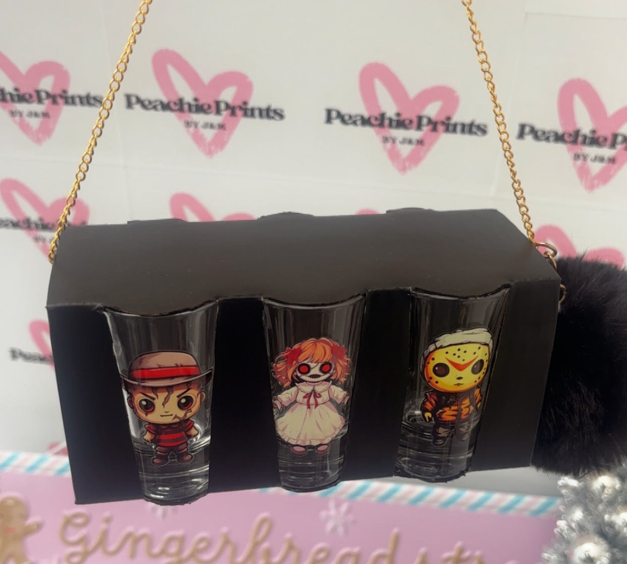 Custom Made Shot Glass Set – Mystery Edition