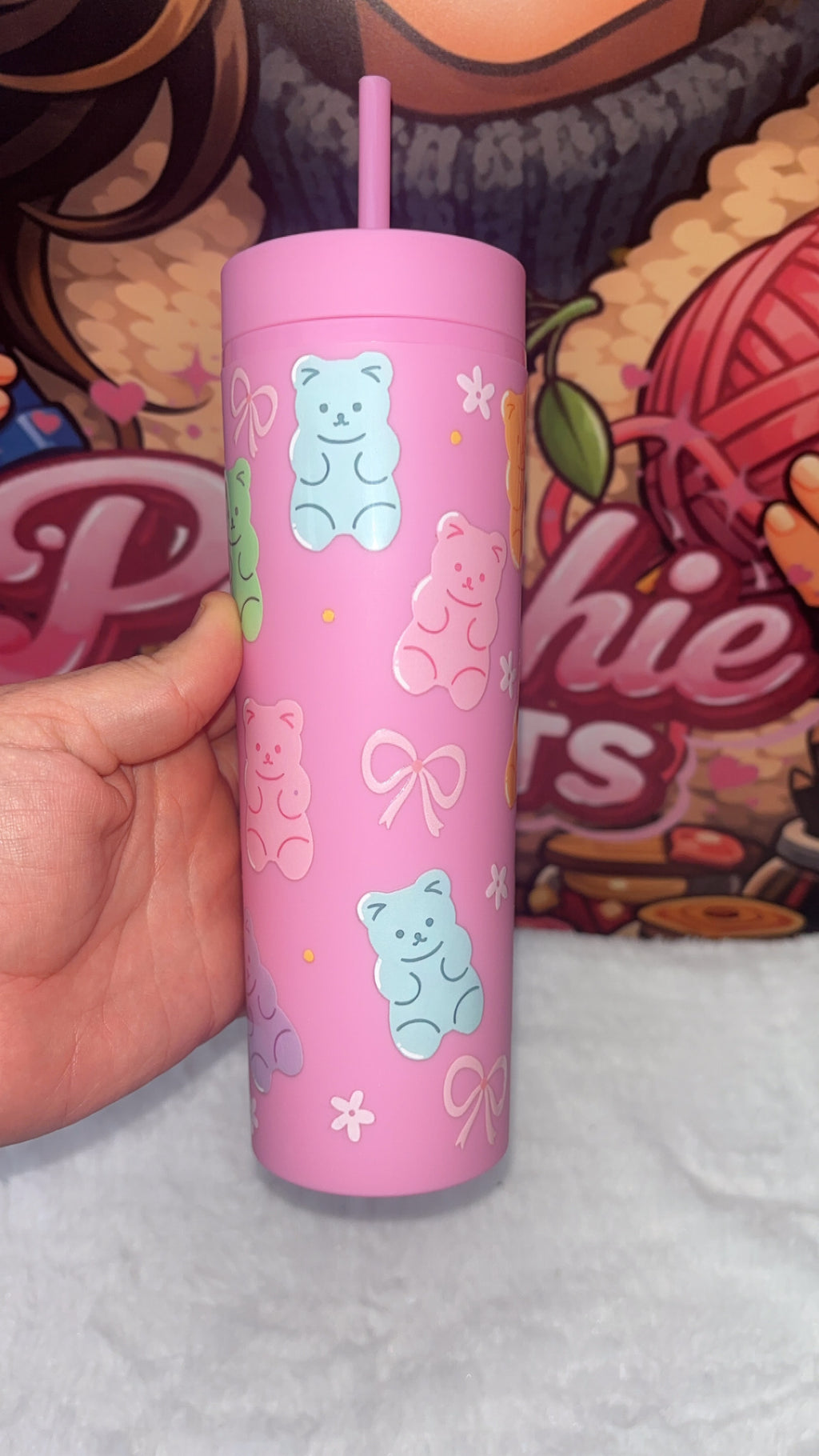 Gummy Bear Skinny Tumbler