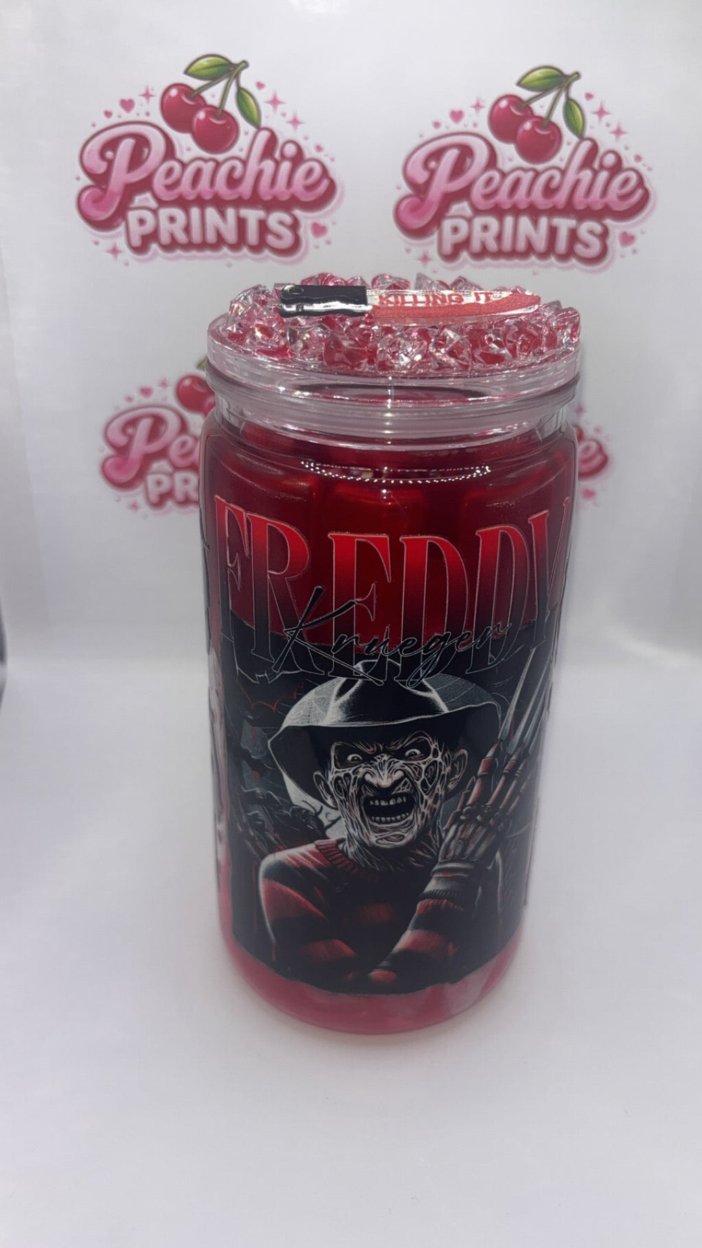 Freddy Krueger Blood Drip Tumbler
