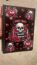 Lonely Hearts Skull Custom A5 Note Pad