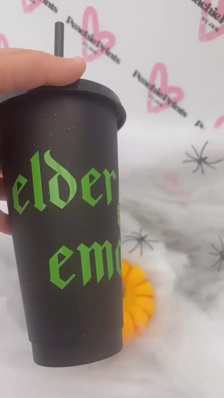 Elder Emo 24oz Cold Cup 🤘