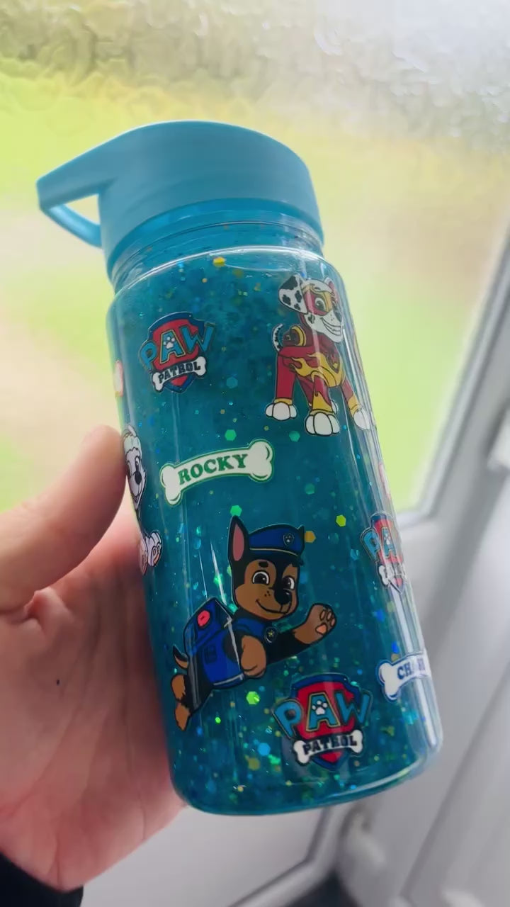 Paw Patrol 12oz Snowglobe Bottle